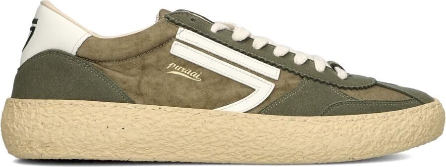 PURAAI Lage Sneakers Heren Xs Men Maat: 40 Materiaal: Textiel Kleur: Groen