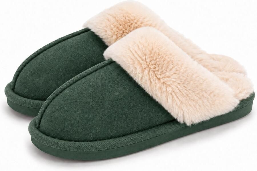 Puresolve Pantoffels Dames Sloffen groen