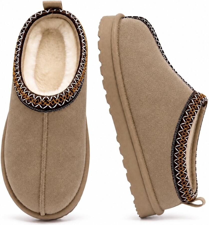 Puresolve Pantoffels Dames Sloffen Stevige zool Khaki