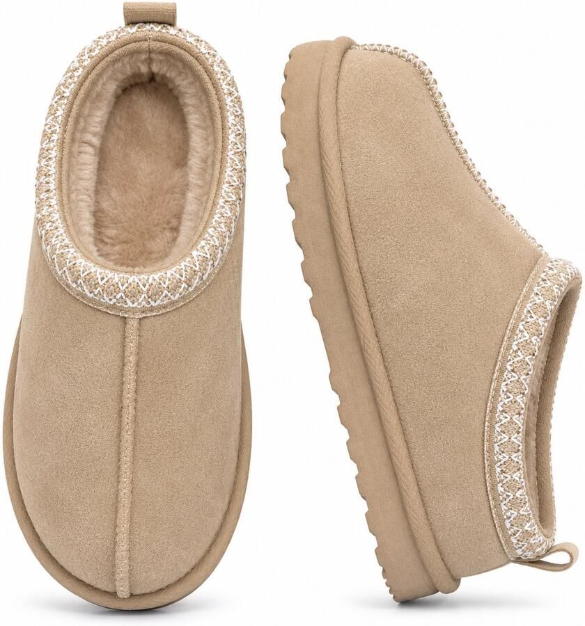 Puresolve Pantoffels Dames Sloffen Stevige zool Beige