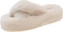 Purssolve Pantoffels Dames slippers dames sloffen hoge zool harde zool beige - Thumbnail 1