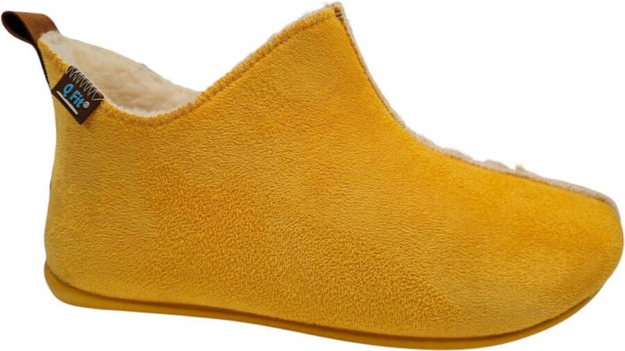 Q-Fit Dames Pantoffel Madrid 3300.2.003 Geel