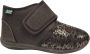Q Fit Geneve 1 Black design stretch Dames Verbandpantoffels Zwart - Thumbnail 3