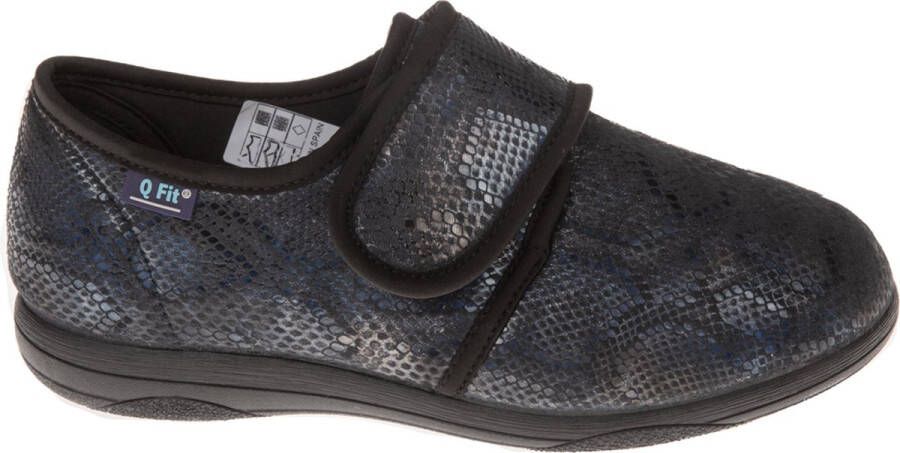 Q-Fit Shoes Q Fit Shoes Geneve Verbandschoenen Blue Silver