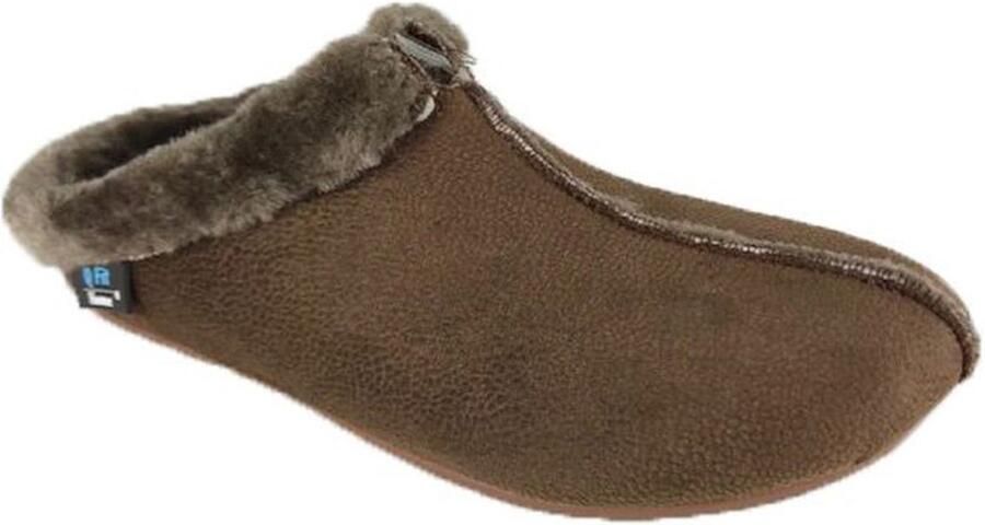 Q Fit home PANTOFFEL SELVIA COGNAC