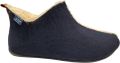 Q Fit Madrid Suede Blue Pantoffels Dichte Sloffen Blauw Suede Dames Blauw - Blauw