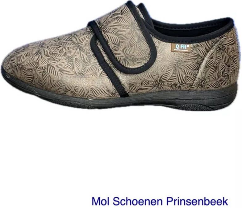 Q-Fit Q fit verband schoen . pantoffel taupe Geneve