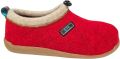 Q-Fit Bern 3 Rode Vilten Gesloten Dames Pantoffels Rood - Rood