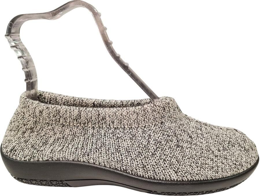 Q Fit Julia Grijze Dames Pantoffels Grijs