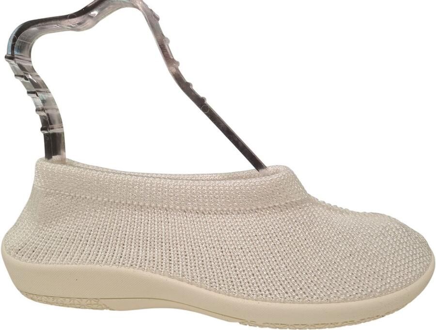 Q Fit Julia Witte Dames Pantoffels Wit