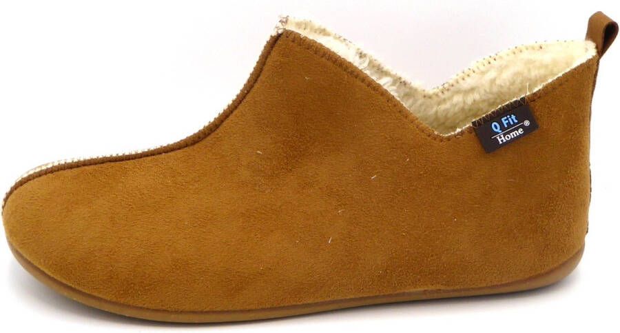 Q-Fit Q Fit Dames Pantoffel Madrid 3300.2.004 Cognac - Foto 5