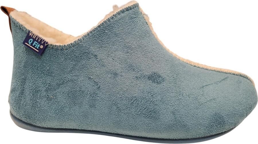 Q Fit Madrid Suede Turquoise
