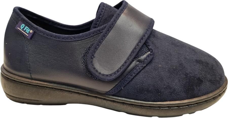 Q Fit Porto Blue Dames Verbandpantoffels Blauw