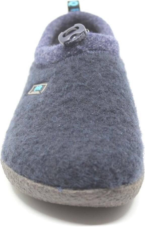 Q Fit Q-Fit CATO 3567.5.002 Blue Blauwe pantoffel met uitneembaar voetbed - Foto 3