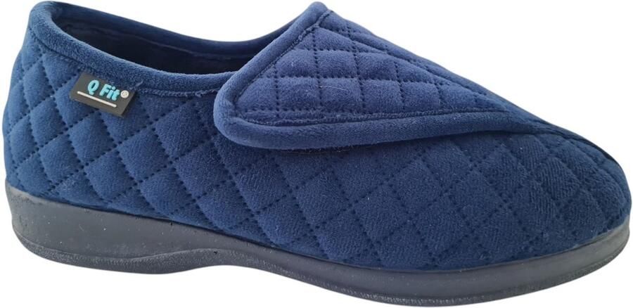 Q Fit Rebecca Dames Verbandpantoffels Blauw