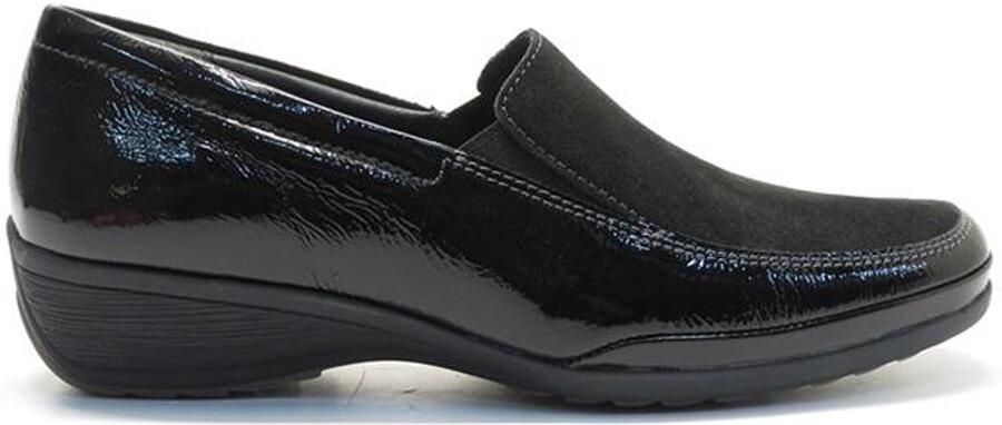 Q-Fit Zwart instap 4083.10 Anna black Zwart