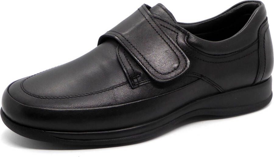 Q-Fit Shoes Q Fit Heren Klittenbandschoen Bonn 5220.1 Zwart
