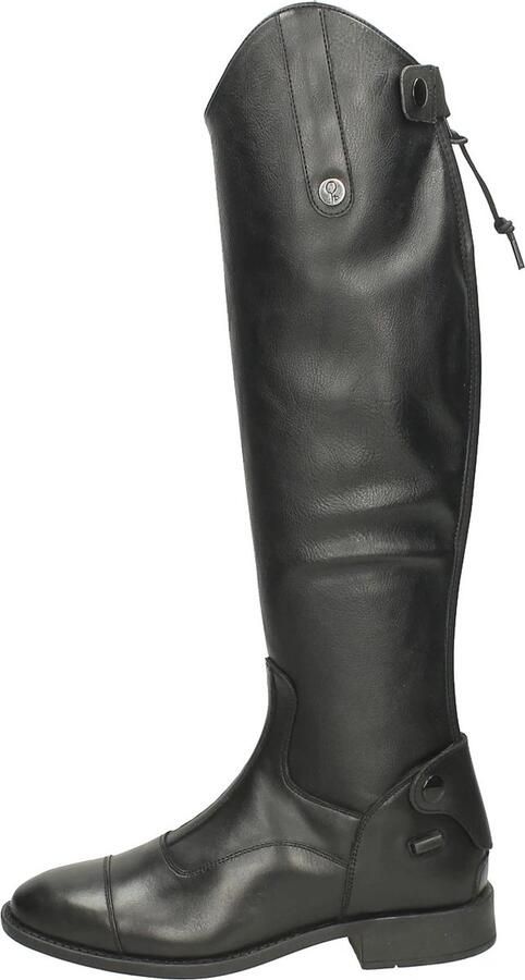 QHP Rijlaars Birgit Adult Black 39 extra wijd Zwart Paardrijlaarzen - Foto 2