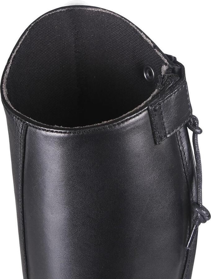 QHP Rijlaars Birgit Junior Black 39 Zwart Paardrijlaarzen - Foto 3