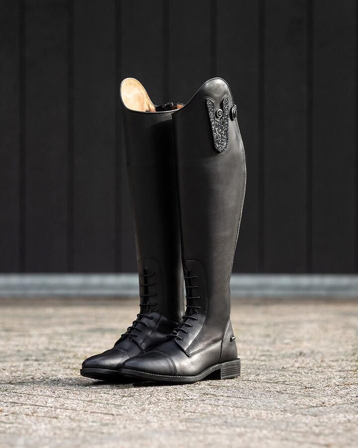 QHP Rijlaars Sasha Adult Zwart 39 W Paardrijlaarzen - Foto 2