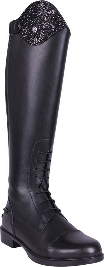 QHP Rijlaars Romy Black Calf: 39 Normal Paardrijlaarzen - Foto 2