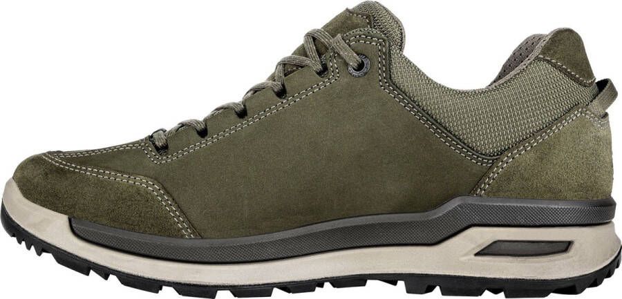 Qlima LOWA bellagio gtx lo olive olive Wandelschoen low heren Groen-Multicolour