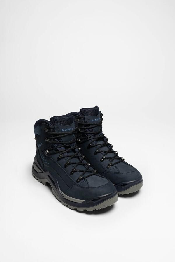 Qlima Lowa Renegade Evo Gore-tex Mid Heren Wandelschoenen Lm311916-6960 Kleur Blauw-multicolour - Foto 4