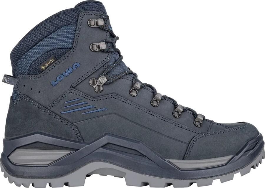 Qlima Lowa Renegade Evo Gore-tex Mid Heren Wandelschoenen Lm311916-6960 Kleur Blauw-multicolour