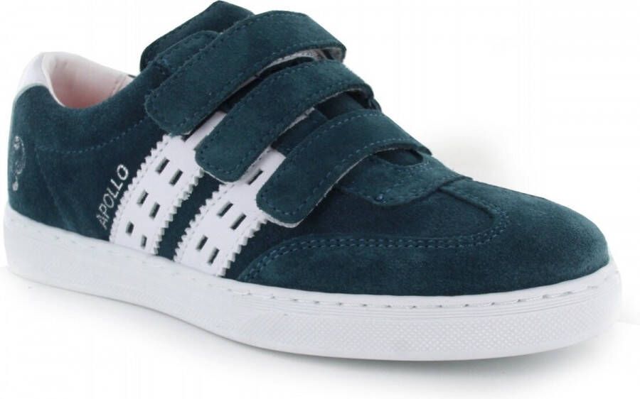 Quick Apollo Jr Velcro Kinder Sneaker 33 Groen