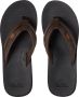 Quiksilver Carver Squish Heren Teenslipper Aqyl100886-xckc Kleur Bruin - Thumbnail 1