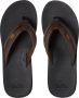 Quiksilver Carver Squish Heren Teenslipper Aqyl100886-xckc Kleur Bruin - Thumbnail 1