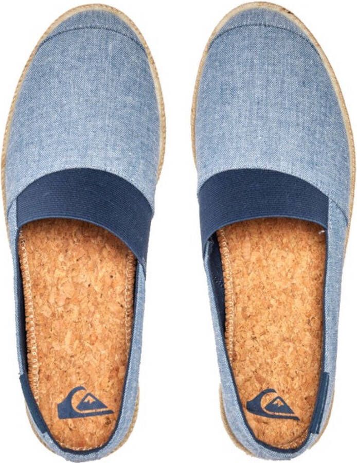 Quiksilver Espadrilled Schoenen Blue white blue