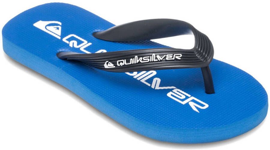 Quiksilver Java Wordmark Slippers Blauw