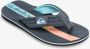 Quiksilver Molokai Layback Ii Slippers Grijs - Thumbnail 1
