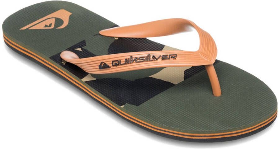 Quiksilver Molokai Stripe 25 Slippers Groen Man