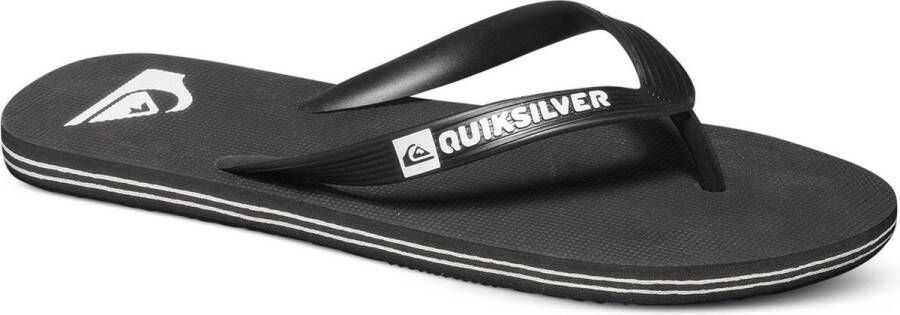 Quiksilver Molokai Youth Jongens Slippers Black Black White