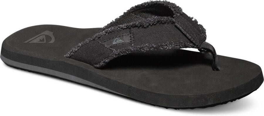 Quiksilver Monkey Abyss Heren Slippers Black Black Brown