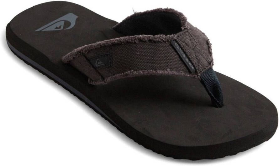 Quiksilver Monkey Abyss Heren Slippers Black Black Brown