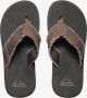 Quiksilver Monkey Abyss Heren Slippers Brown - Thumbnail 1