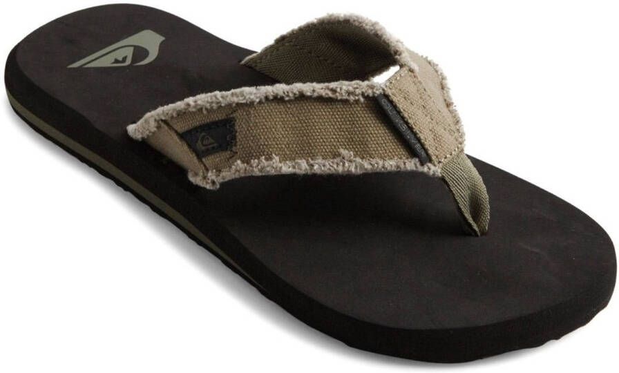 Quiksilver Monkey Abyss Heren Slippers Green Black Brown