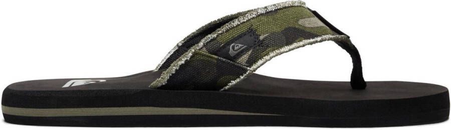 Quiksilver Monkey Abyss Youth Jongens Slippers Green Black