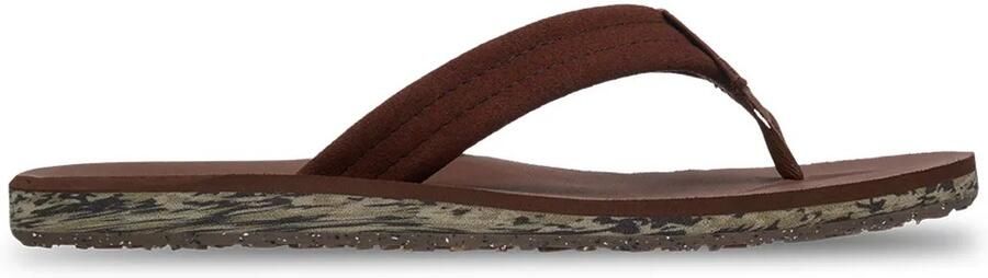 Quiksilver Carver Suede Recycled Sandalen Bruin Man