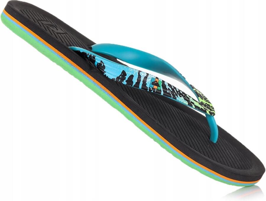 Quiksilver Haleiwa Heren Slippers Zwart Multikleur