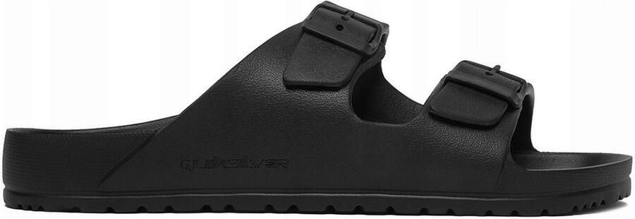 Quiksilver Heren Slippers Zwart Comfort voor Strand & Zwembad