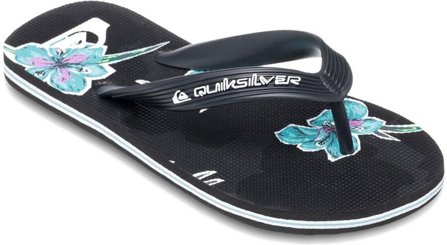 Quiksilver Molokai Art 25 Slippers Zwart Kinderen
