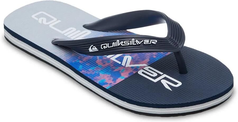 Quiksilver Molokai Art 26 Slippers Blauw Jongen