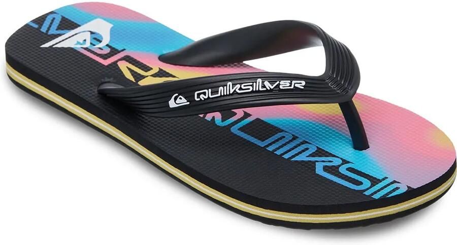 Quiksilver Molokai Art 26 Slippers Zwart Jongen