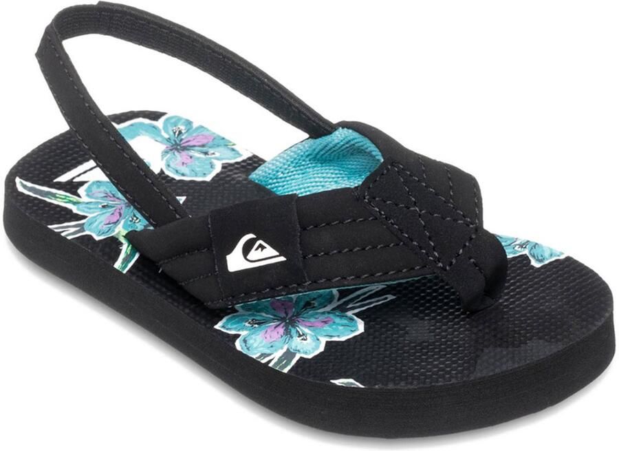 Quiksilver Molokai Layback Slippers Zwart Meisje