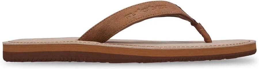 Quiksilver Molokai Nubuck 26 Slippers Bruin Man