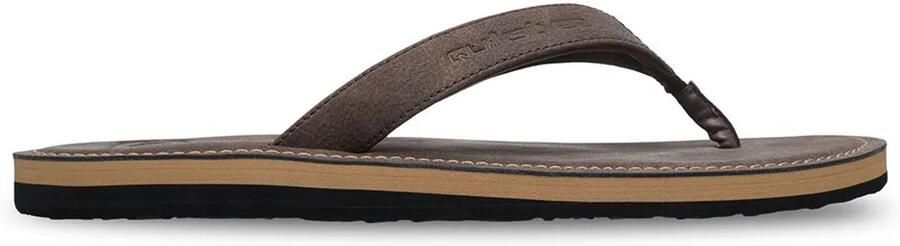 Quiksilver Molokai Nubuck 26 Slippers Bruin Man